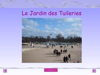 Le Jardin des Tuileries

TEXTE

 
