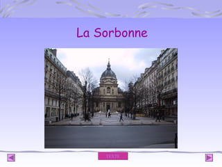 La Sorbonne

TEXTE

 