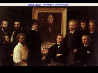 Fantin-Latour, Hommage à Delacroix(1864) 
 