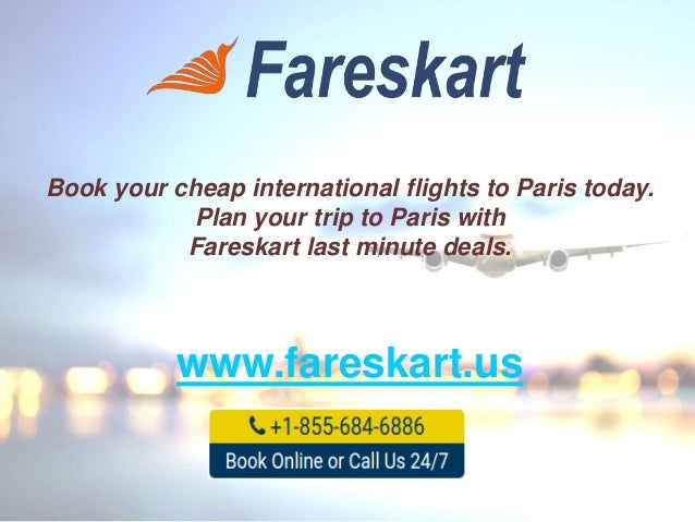 Cheap Flights to Paris | Book Cheap Paris Flights on