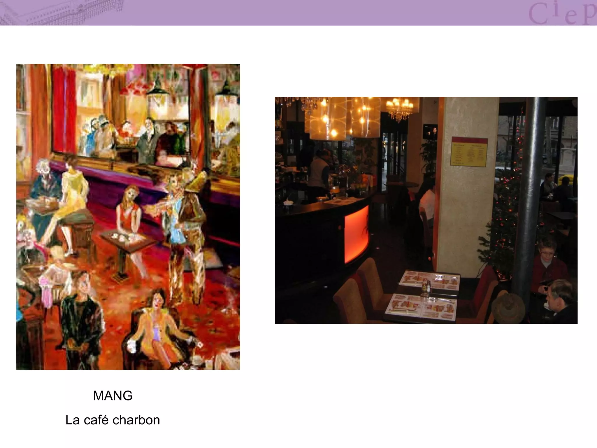 MANG La café charbon