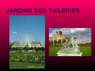 JARDINS DES TUILERIES   