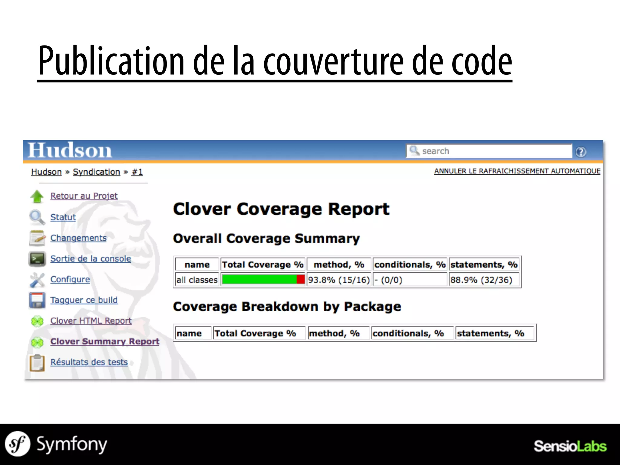 Publication de la couverture de code
 