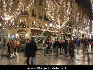 Avenue Champs Elysée by night 
