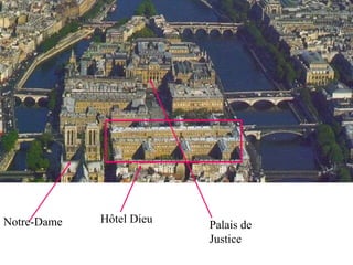 Notre-Dame Hôtel Dieu Palais de Justice 