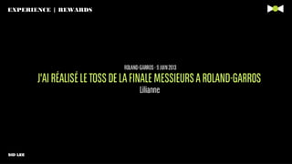 EXPERIENCE | REWARDS

 