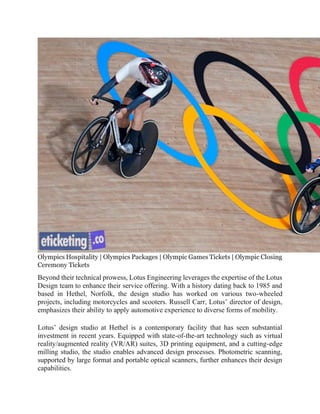Paris 2024 Lotus Cars and British Cycling Collaborate for Olympic Cycling Track.pdf