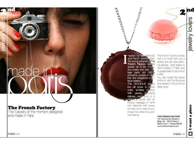 Paris365 Magazine Snippets | PPT