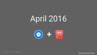 @JasmineAnteunis
Source: Companies, BI Intelligence
April 2016
+
 