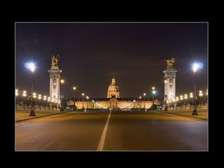 Los Inválidos vistos desde el puente de Alejandro III
 