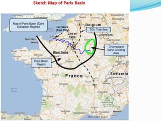 Sketch Map Of Mezzogiorno Paris Basin And Mezzogiorno