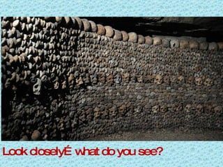 Look closely…what do you see? 