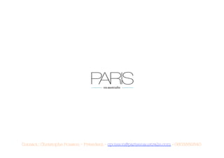 Contact : Christophe Poisson – Président – cpoisson@parisenaustralie.com - 0603882840
 