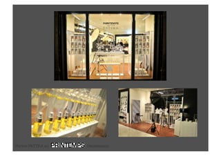 Vitrine PATYKA au Haussmann
 