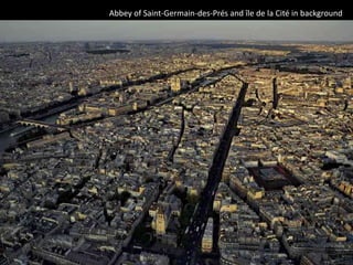 Abbey of Saint-Germain-des-Prés and île de la Cité in background