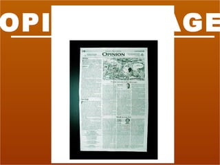 OPINION PAGE
 