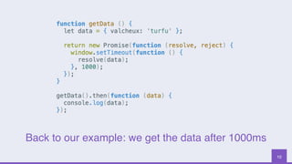 10
Back to our example: we get the data after 1000ms
 