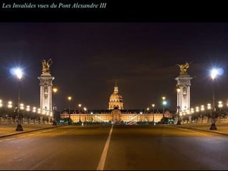 Les Invalides vues du Pont Alexandre III 