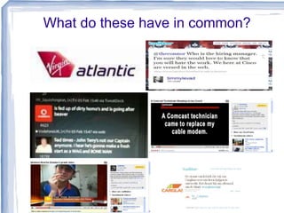 What do these have in common?
 