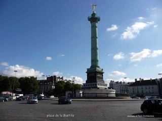 courtesy of Paris Architecture place de la Bastille 