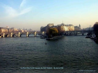 Le Pont Neuf et le square du Vert Galant – Île de la Cité
                                                            courtesy of GGPHT Images.com
 