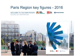 Paris Region key figures - 2016
 
