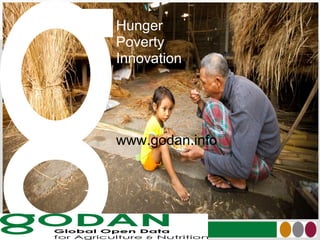 Hunger
Poverty
Innovation
www.godan.info
 
