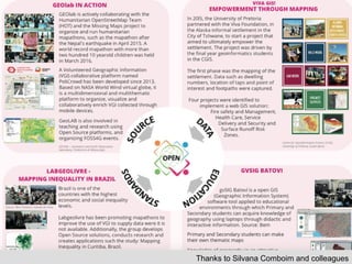 Thanks to Silvana Comboim and colleagues
 