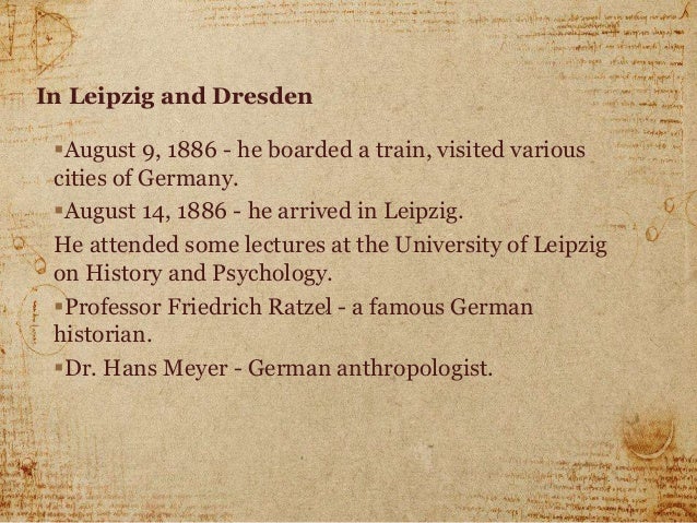 Rizal Chapter 7 Paris To Berlin