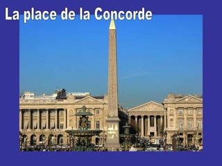 La place de la Concorde 