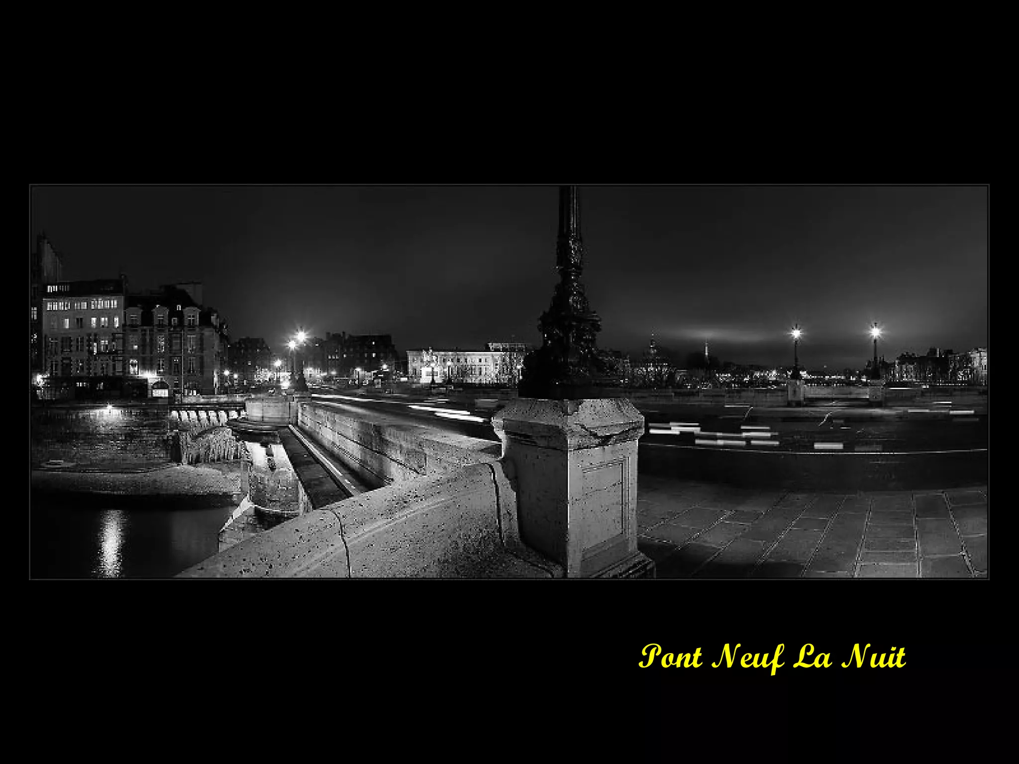 Pont Neuf La Nuit