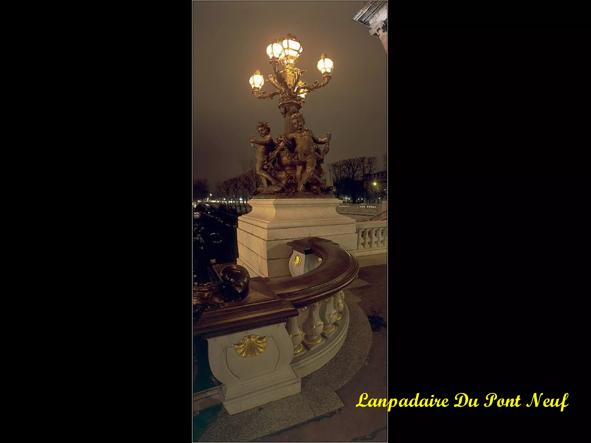 Lanpadaire Du Pont Neuf