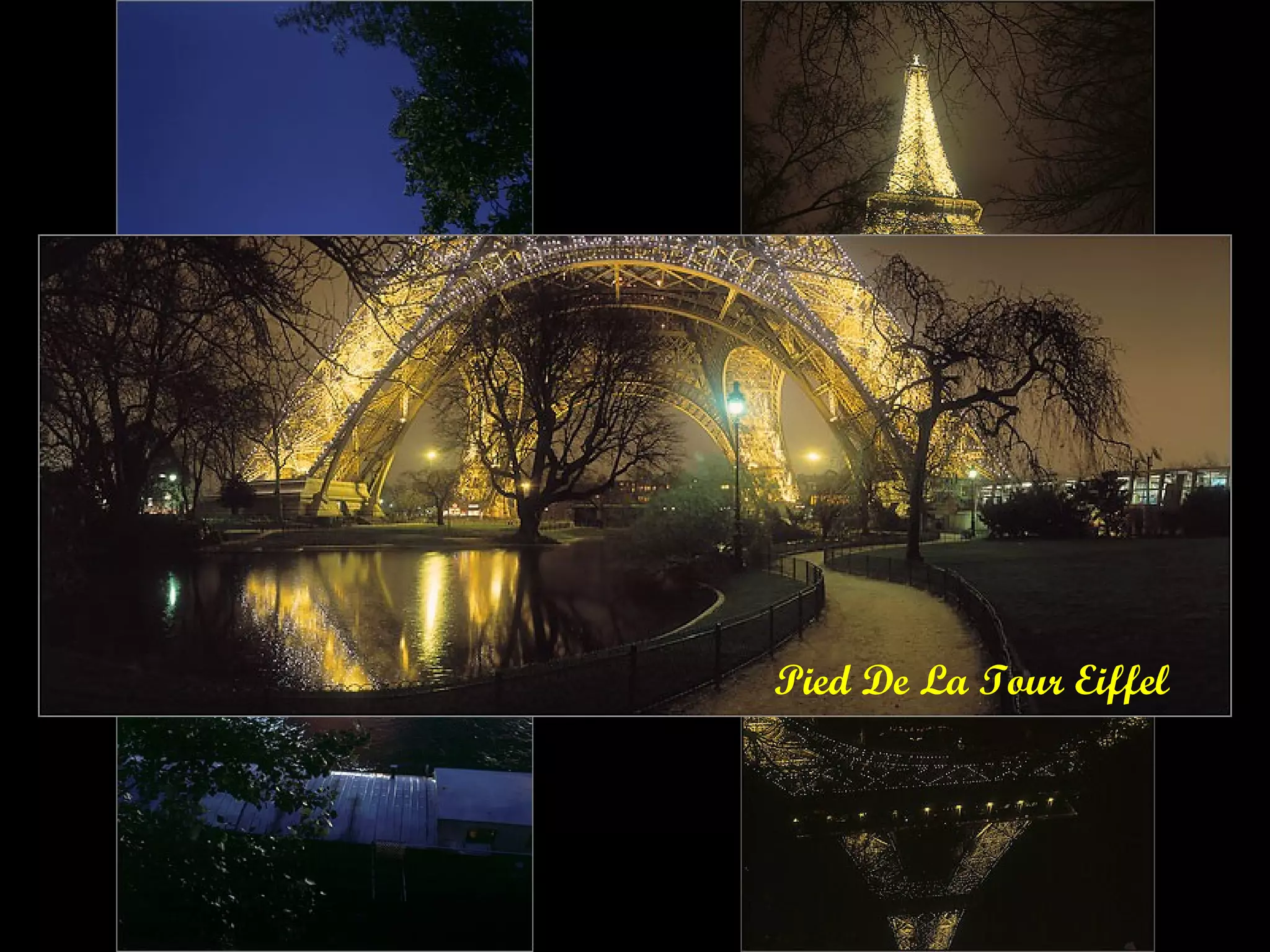 Pied De La Tour Eiffel