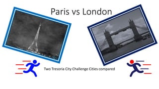 Paris vs London
Two Tresoria City Challenge Cities compared
 