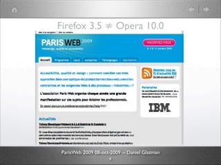 Paris Web2009 One Web