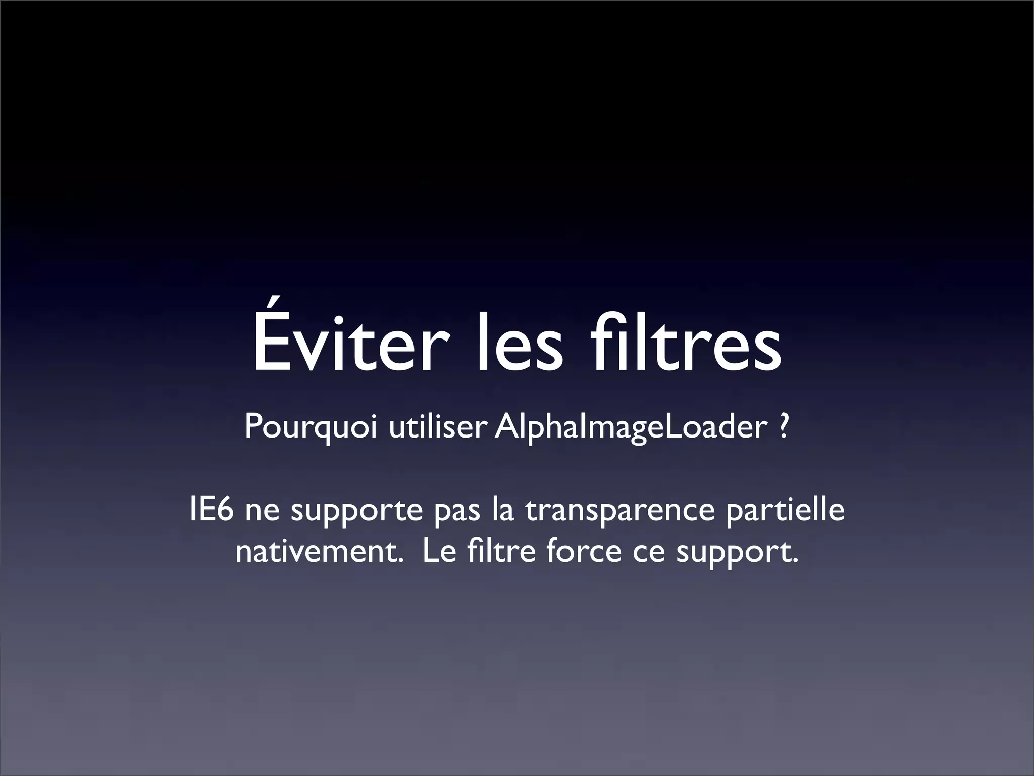 Pourquoi la performance?