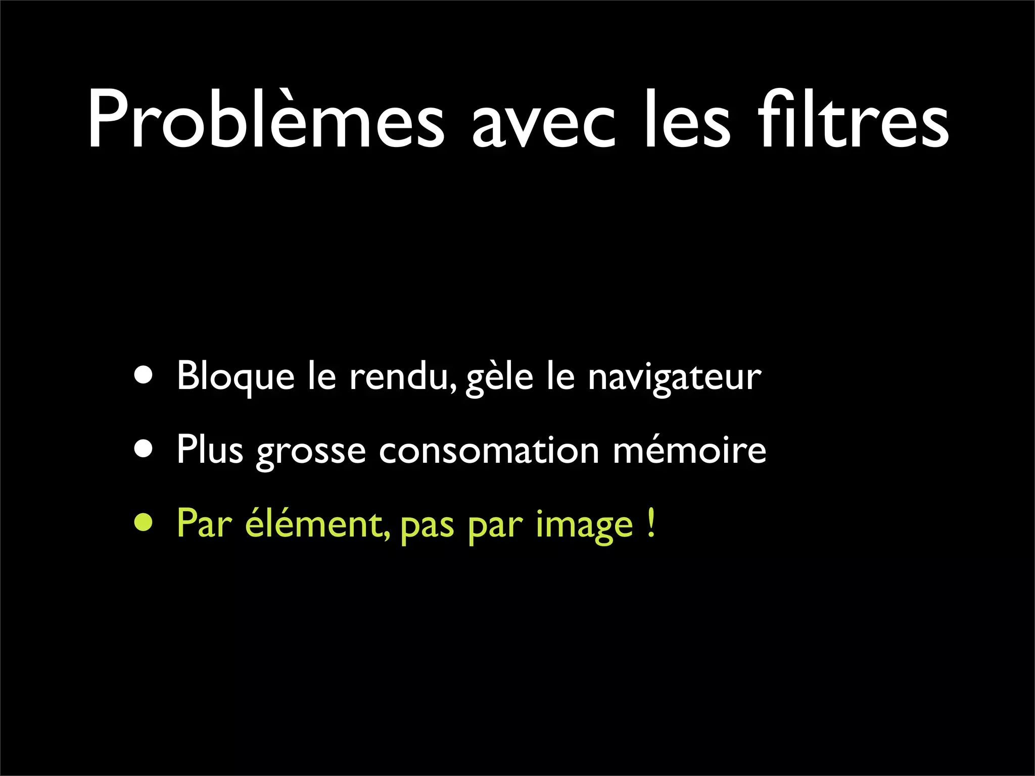 Pourquoi la performance?