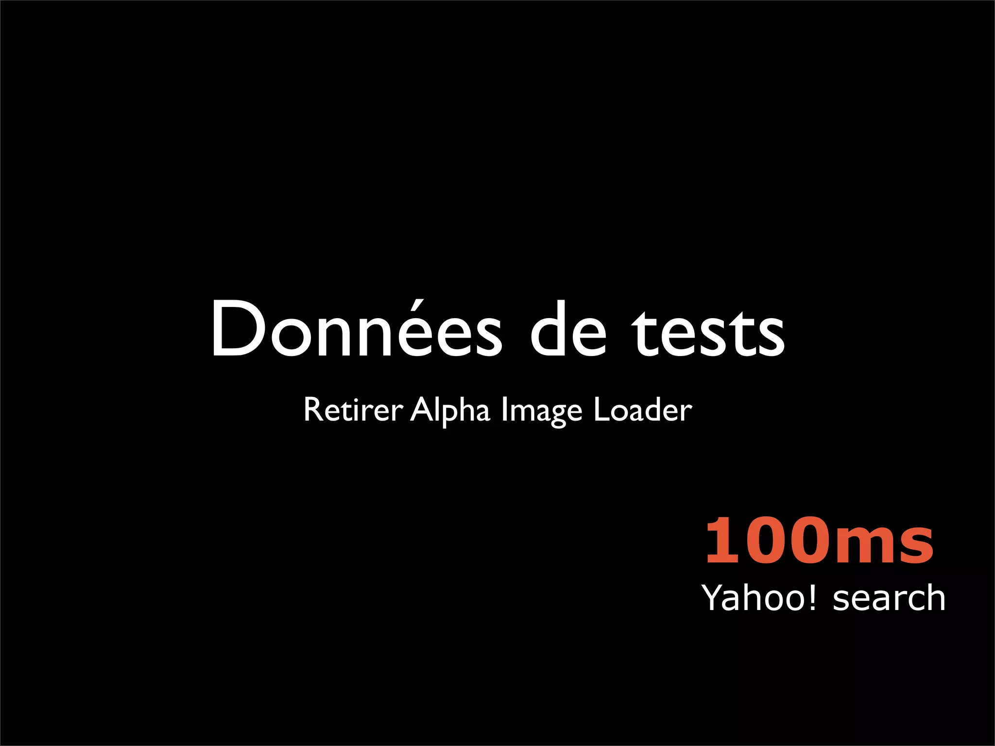 Pourquoi la performance?