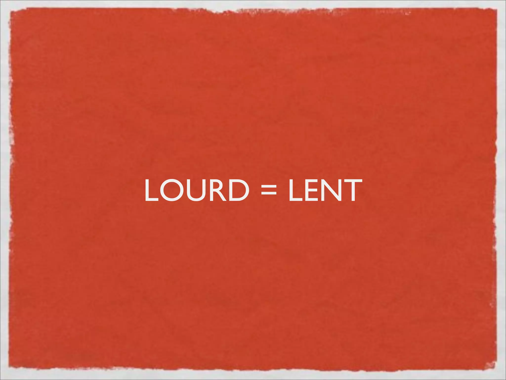 Pourquoi la performance?