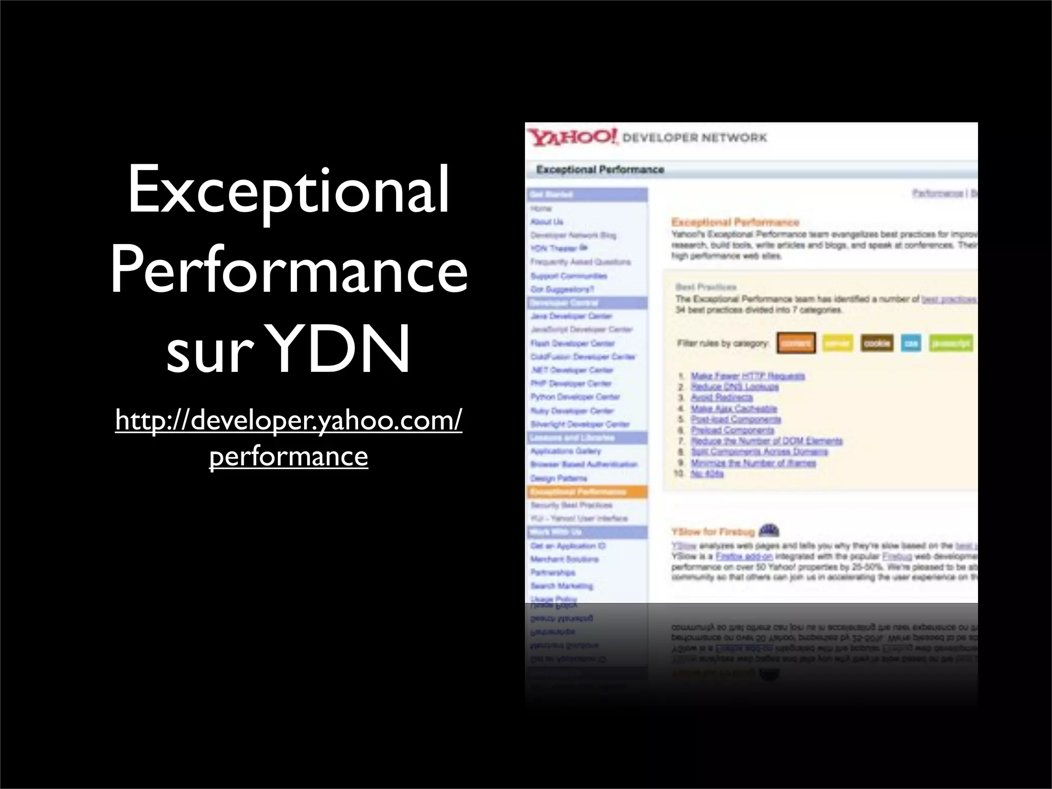 Pourquoi la performance?
