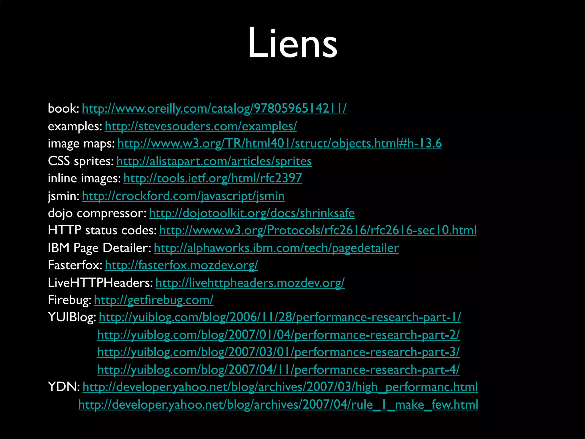 Pourquoi la performance?