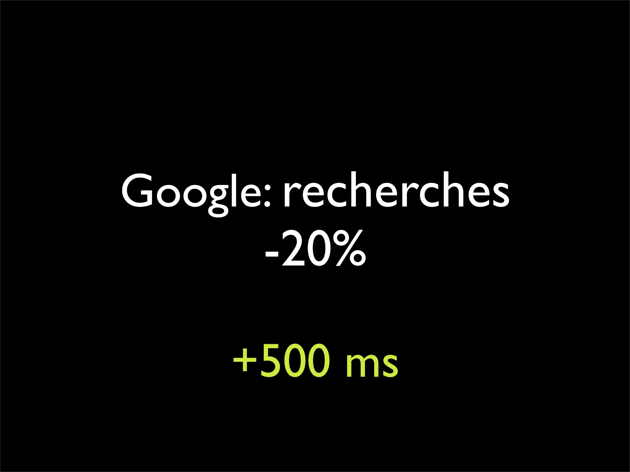 Pourquoi la performance?