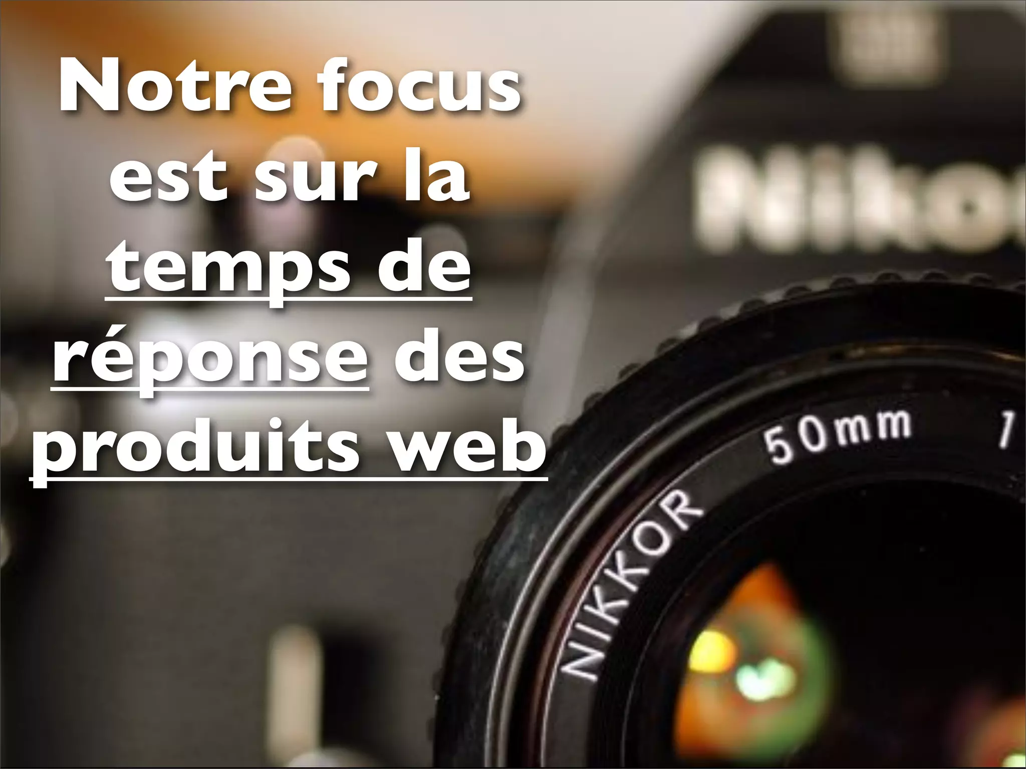 Pourquoi la performance?