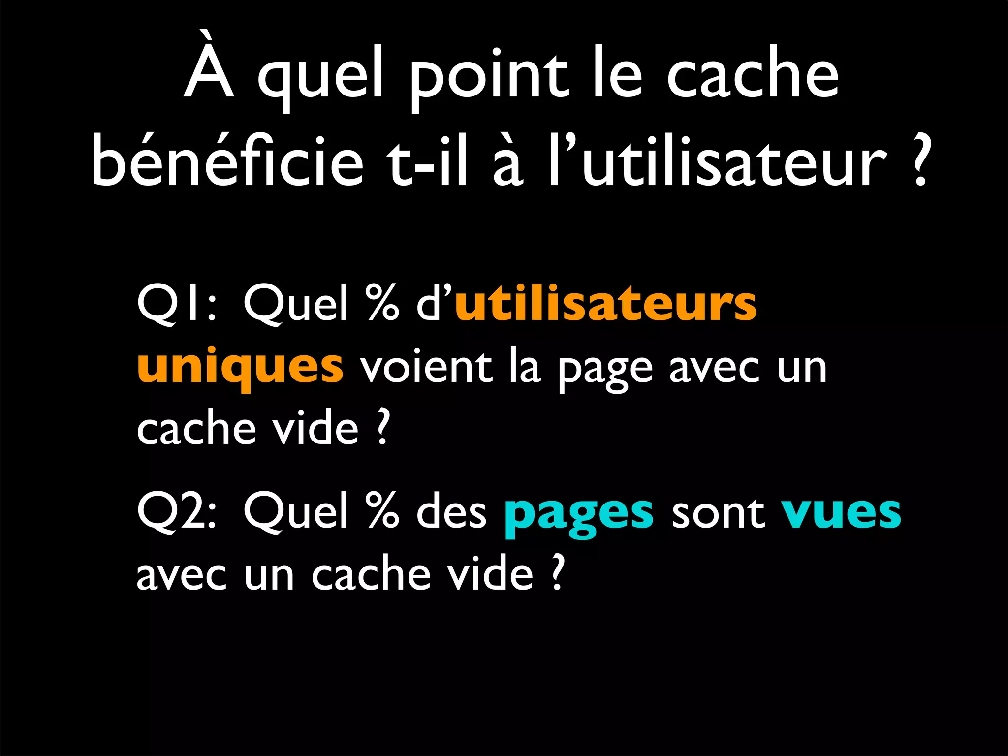 Pourquoi la performance?