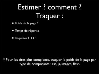 Pourquoi la performance?