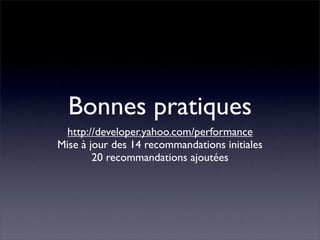 Pourquoi la performance?