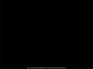 Pourquoi la performance?