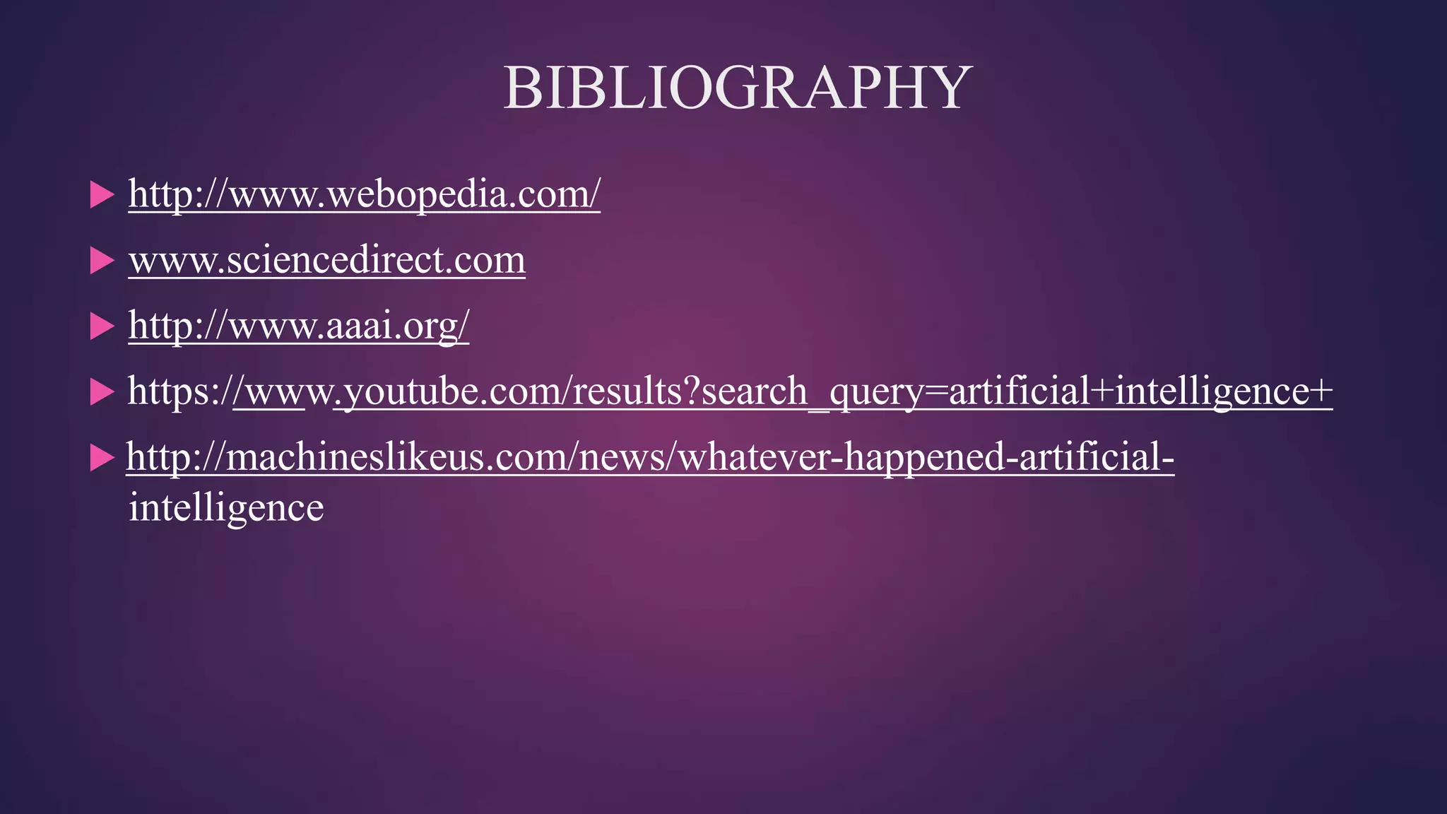 Artificial Intelligence | PPTX