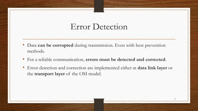 Parity check(Error Detecting Codes) | PPTX