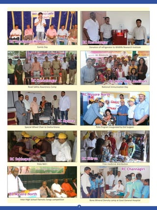 7
Special Wheel Chair to Sneha Kirana
Free medicine distribution
RC KushalnagarRC KushalnagarRC Kushalnagar
RC MysoreRC My...